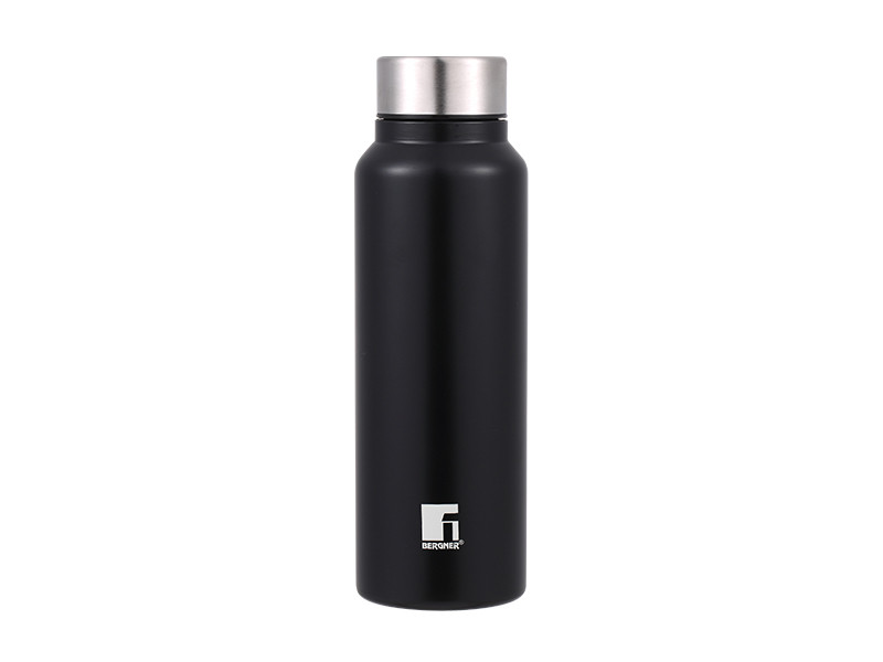 

Бутылка для воды 750 мл черная Bergner BG-37526-MBK