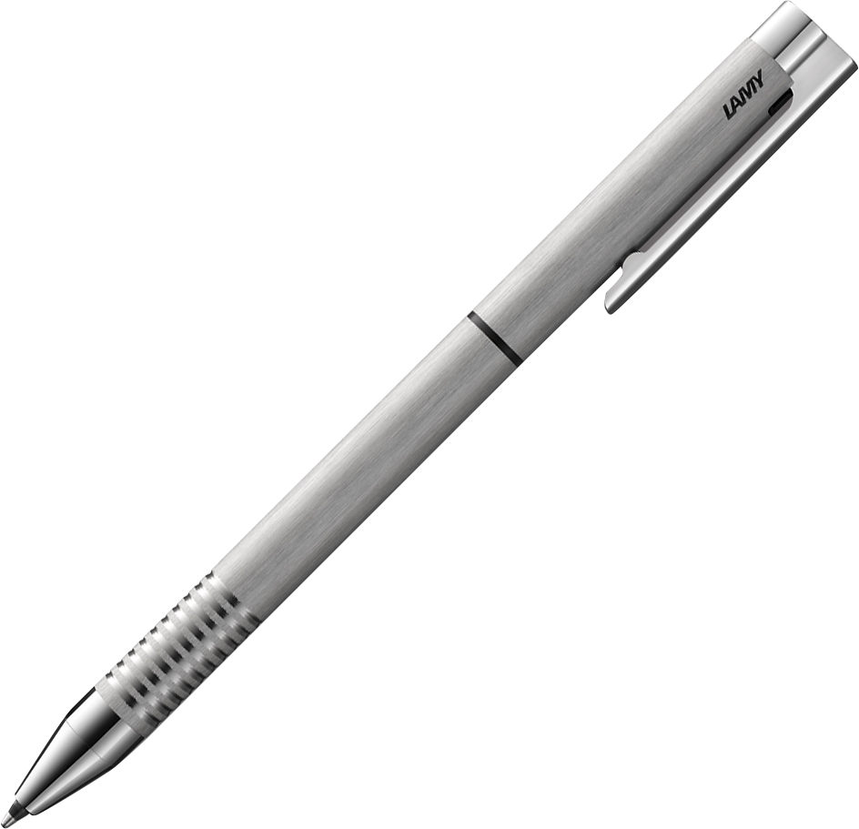 

Ручка 2 в 1 Lamy Logo Матовый Хром (Чёрный Стержень M21 1 мм + Карандаш чернографитный механический 0.5 мм) (4014519277767)