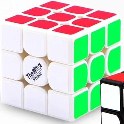 

Кубик Рубика QiYi MoFangGe Valk 3 Power 3x3 White-Base (128)