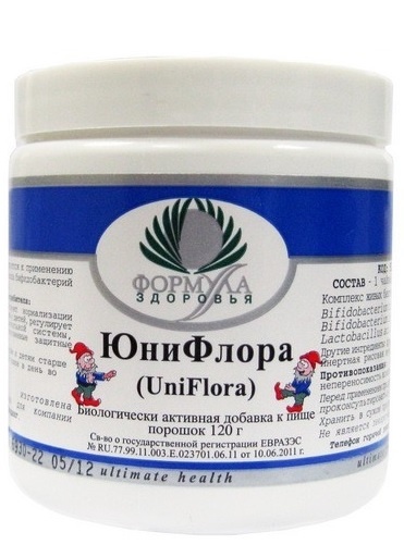 

Натуральная добавка Archon Vitamin Corporation ​ЮниФлора 120 г порошок (5317)