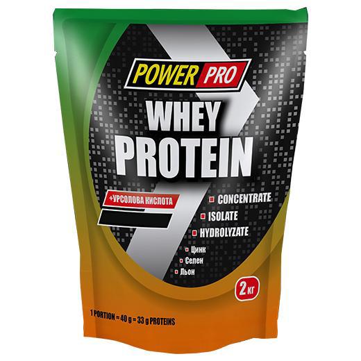 

Сывороточный протеин Power Pro Whey Protein 2000 г (банан-земляника)