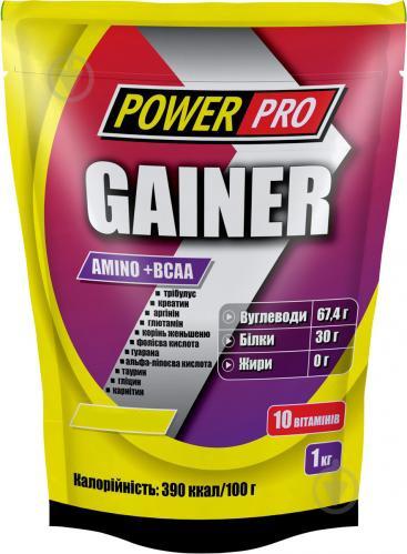 

Высококалорийный гейнер Power Pro Gainer 1000 г (кокосовое молоко)