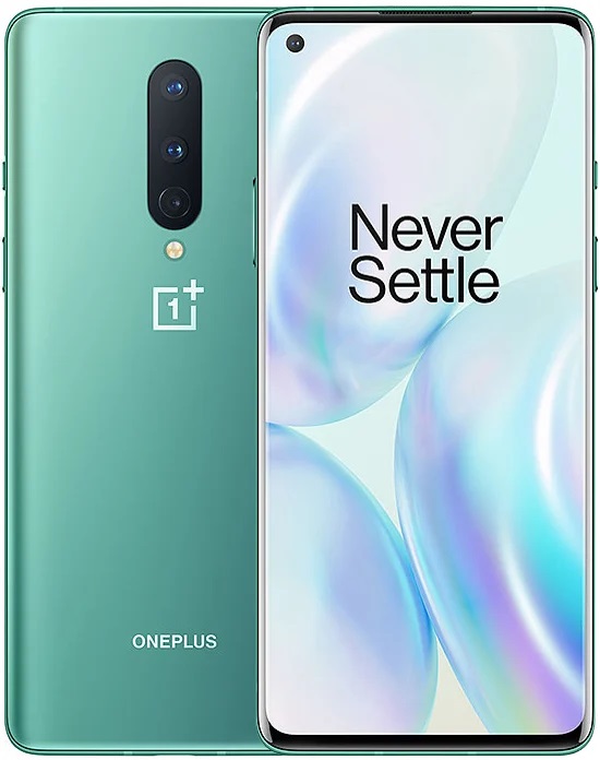 

Мобильный телефон OnePlus 8 8/128GB Glacial Green
