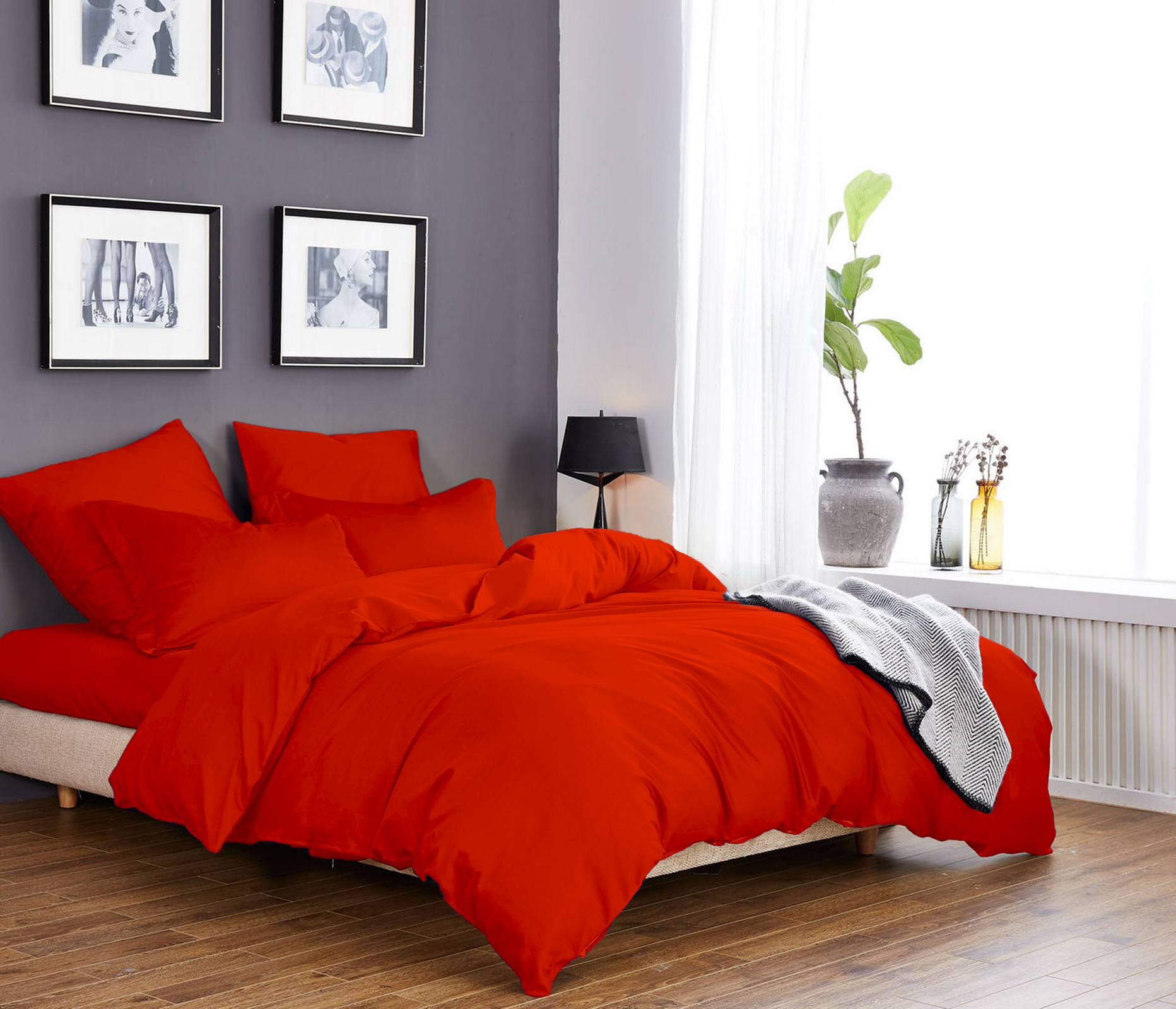 

Комплект постельного белья CottonTwill 1.5-спальный 150х220 см Сатин Solid Colors Оранж (К012-3)