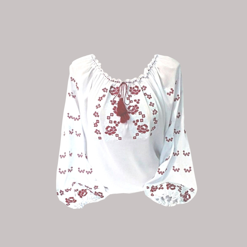 

Рубашка Украинская вышиванка 1951 цвет белый размер, Рубашка Украинская вышиванка 1951 цвет белый размер M/L