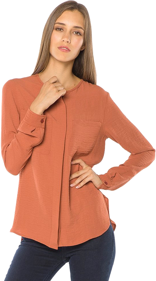 

Блузка MR520 MR 217 2653 0818  Terracotta, Блузка MR520 MR 217 2653 0818 M Terracotta