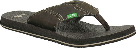

Мужские вьетнамки, сланцы Sanuk Fault Line Thong Sandal Brown Synthetic Nubuck 44