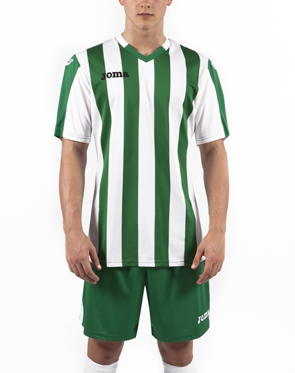 

Футболка JOMA t-shirt copa green-white s/s S (100001.450)