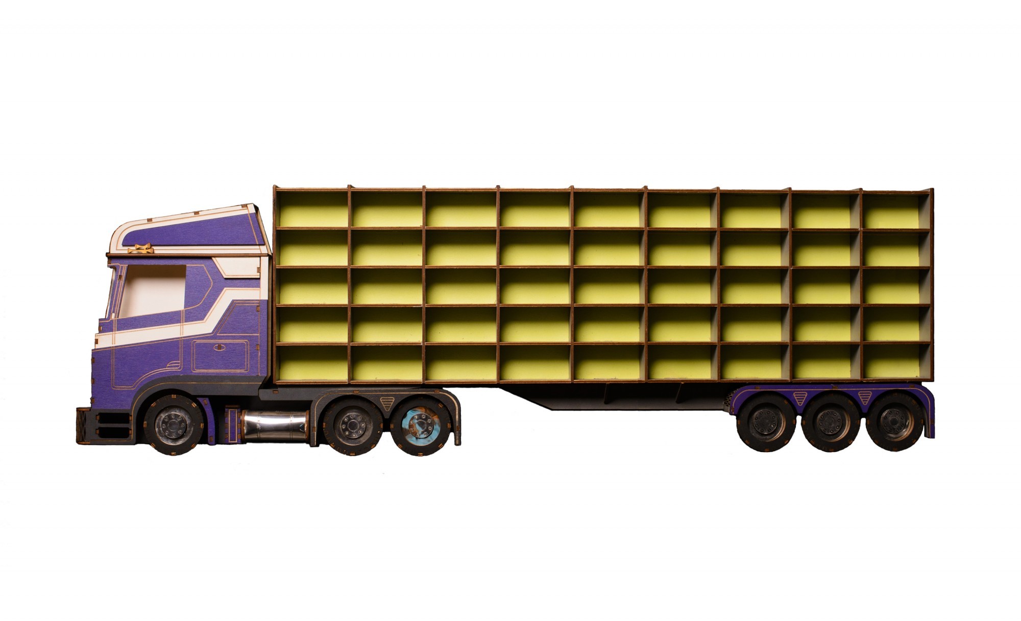 

Полка European Truck для 45 моделей Hot Wheels Wooden Gifts (ET45-С2)