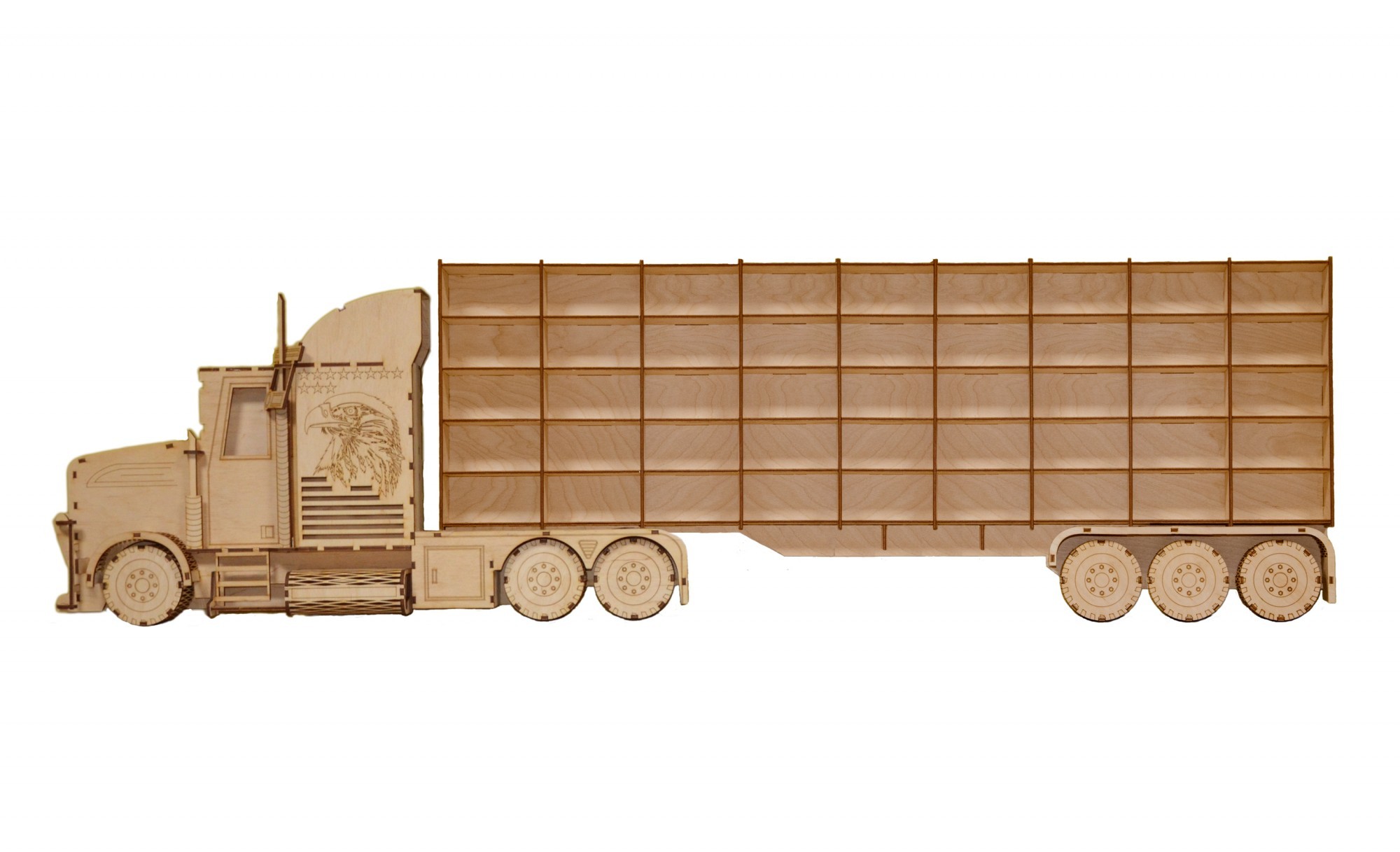 

Полка American Truck для 45 моделей Hot Wheels Wooden Gifts (AT45-N)