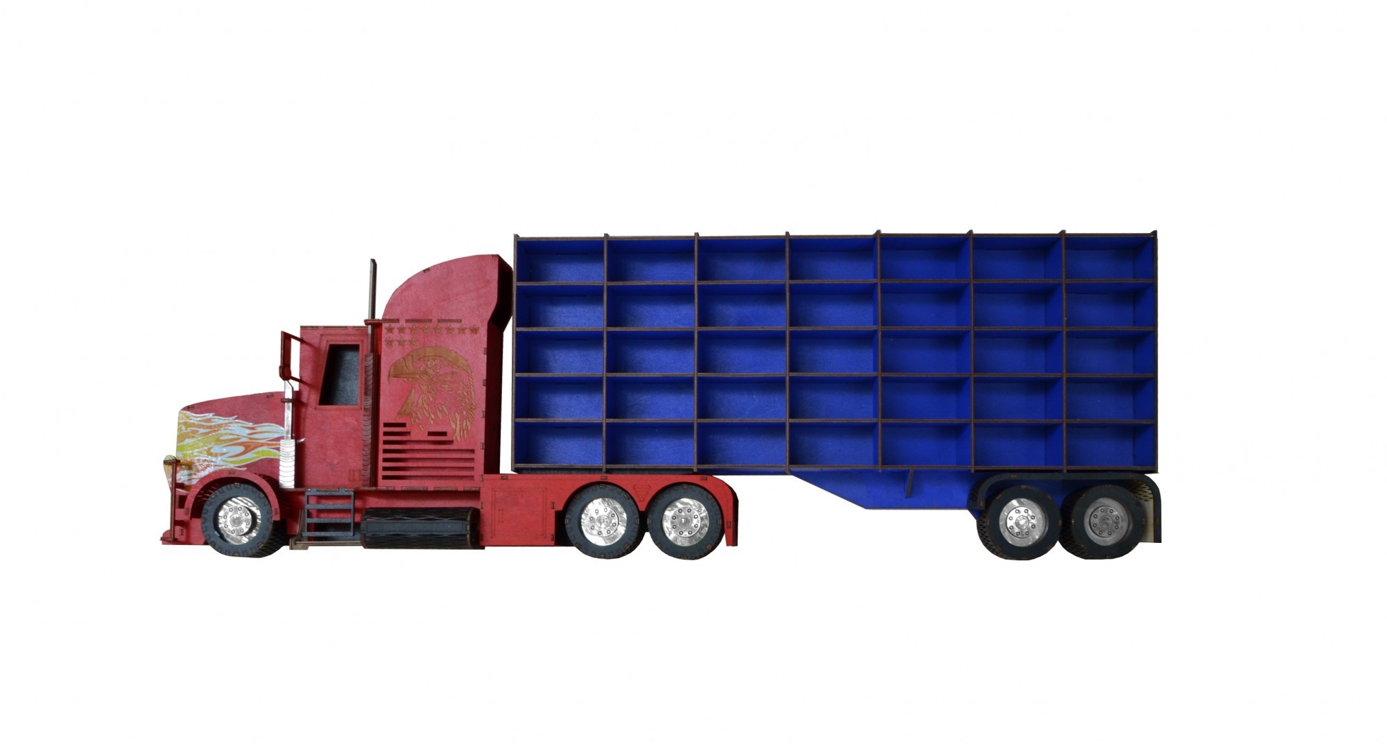 

Полка American Truck для 35 моделей Hot Wheels Wooden Gifts (AT35-С1)