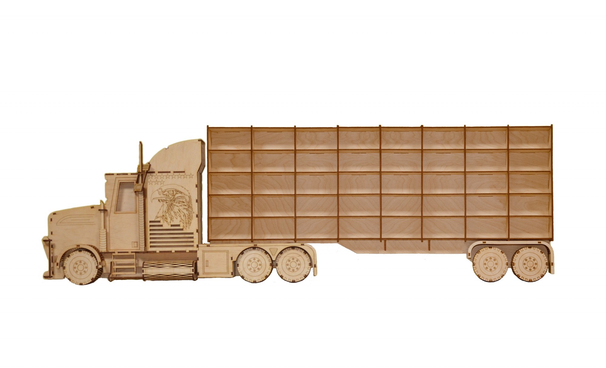 

Полка American Truck для 40 моделей Hot Wheels Wooden Gifts (AT40-N)
