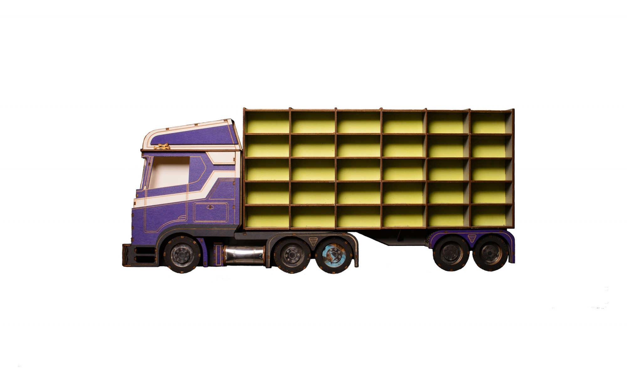 

Полка European Truck для 30 моделей Hot Wheels Wooden Gifts (ET30-С2)