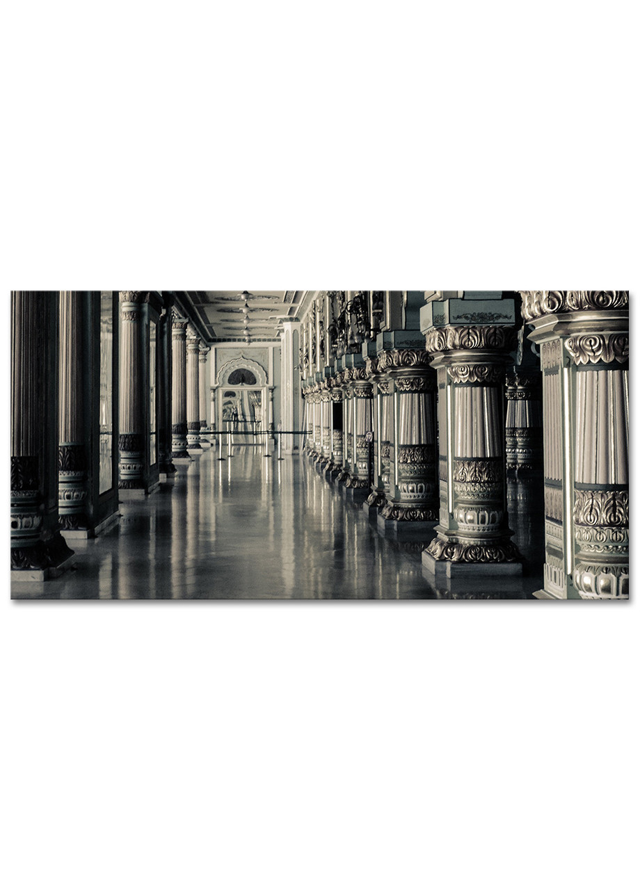 

Фотокартина на холсте Коллоны в интерьере, 50*100 см