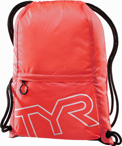 

Рюкзак TYR DRAW STRING BACKPACK красный