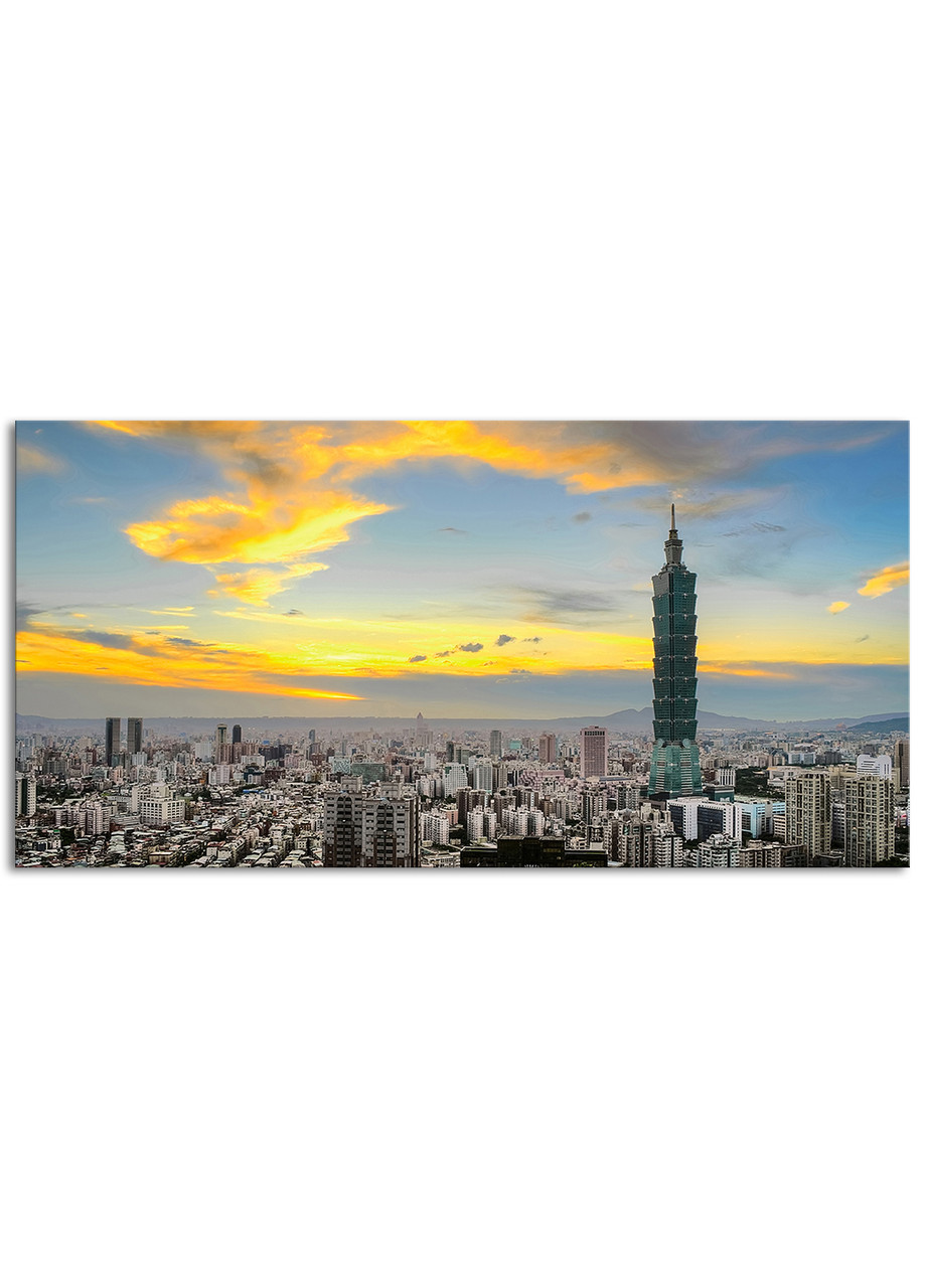 

Фотокартина на холсте Тайбей. Тайвань. Финансовый центр, 60*120 см
