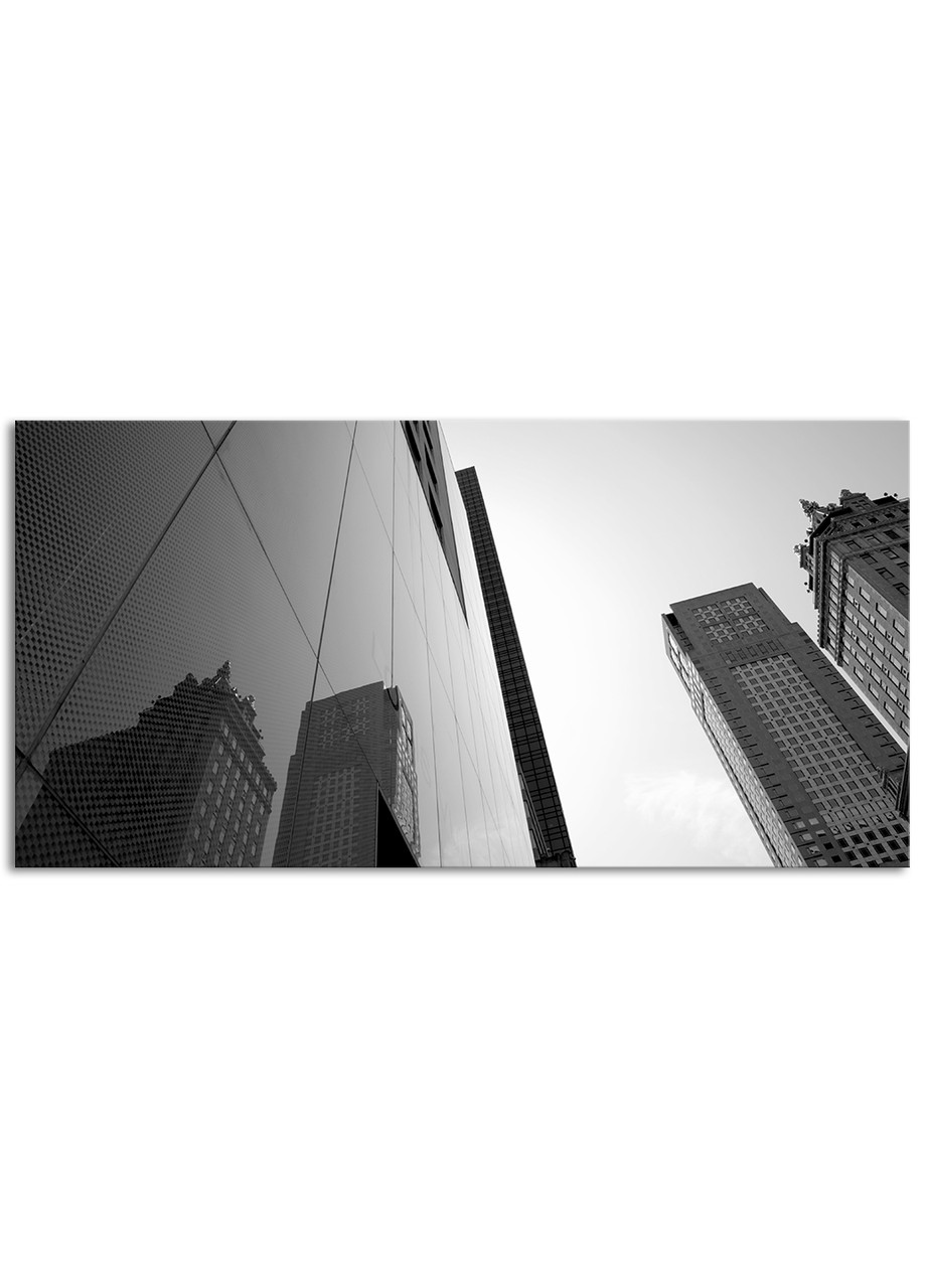 

Фотокартина на холсте Небоскребы отражение, 60*120 см