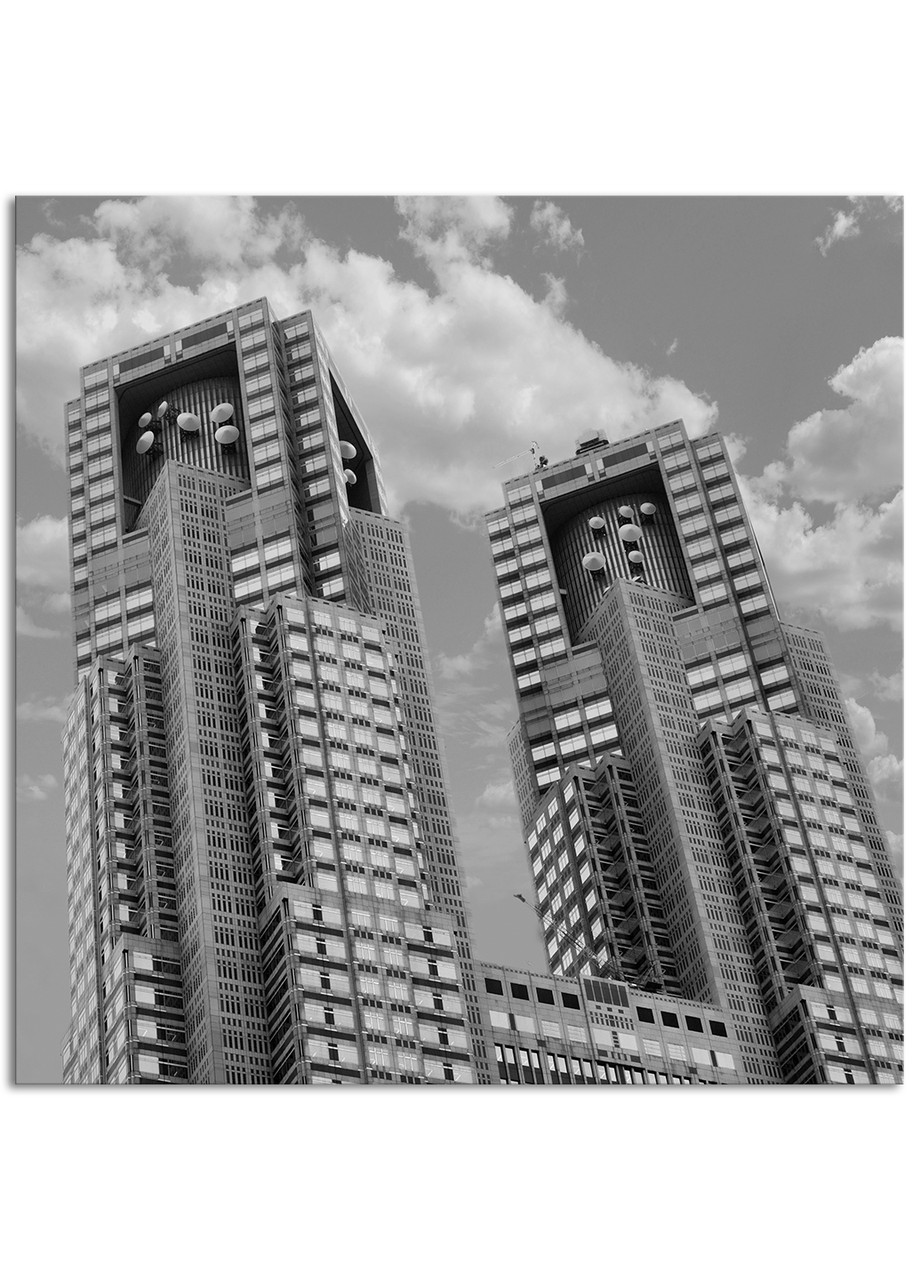 

Фотокартина на холсте Небоскребы, 90*90 см