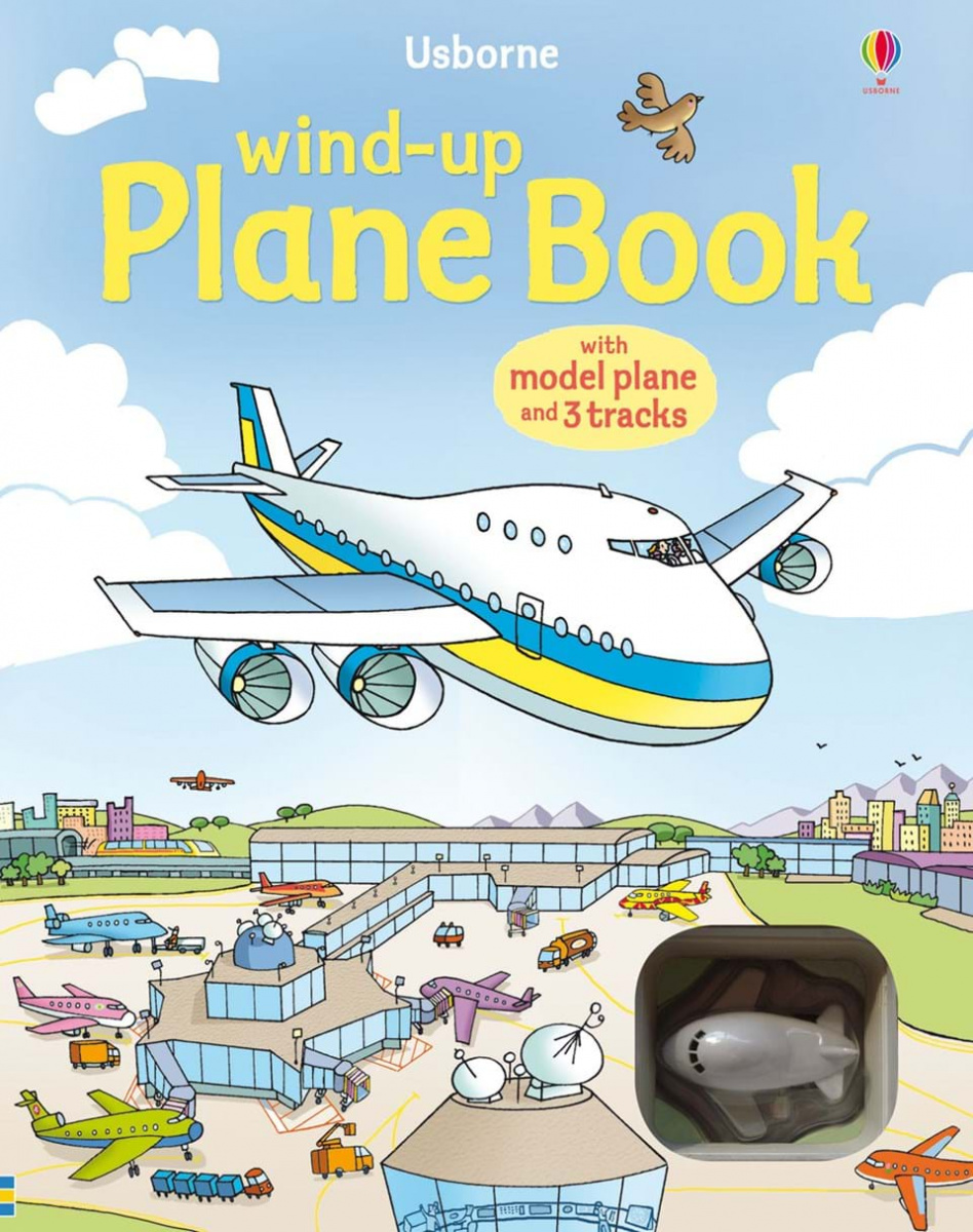 

Интерактивная книга со звуковыми эффектами Wind-Up Plane Book (9781409504504)