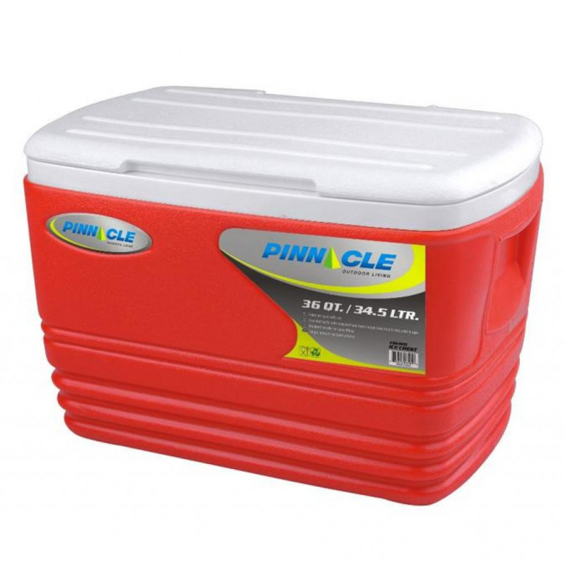

Изотермический контейнер Pinnacle Eskimo 34,5л красный термобокс (0682622060091RED)