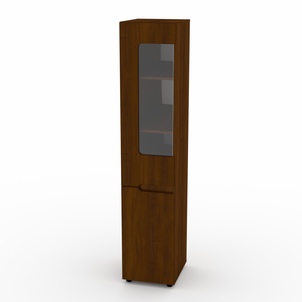 

Шкаф универсальный Компанит МС 24 левый МДФ орех