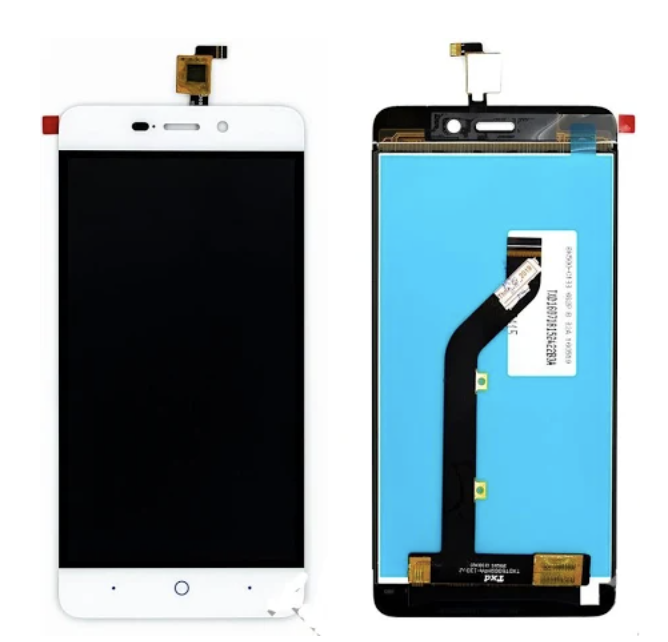 

Дисплей (экран) ZTE Blade X3 A452 D2 T620 + тачскрин, белый High Copy