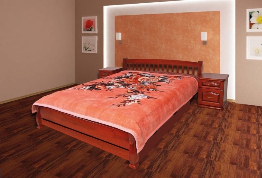 

Кровать Верона-4 Темп-Мебель Без ниши Ольха массив 140x200 см R0141-0302