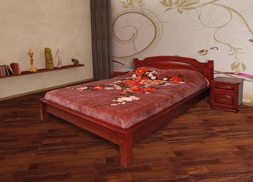 

Кровать Глория-М Темп-Мебель Ольха массив 140x190 см R0141-0082