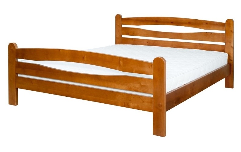 

Кровать Каприз-3 Темп-Мебель Без ниши Ольха массив 180x190 см R0141-0506