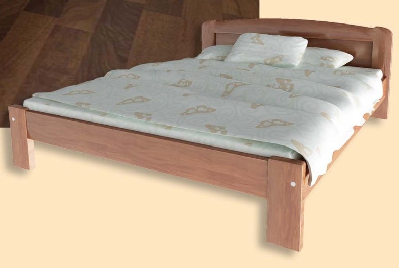 

Кровать Лира-2 Темп-Мебель Без ниши Ольха массив 80x190 см R0141-0009