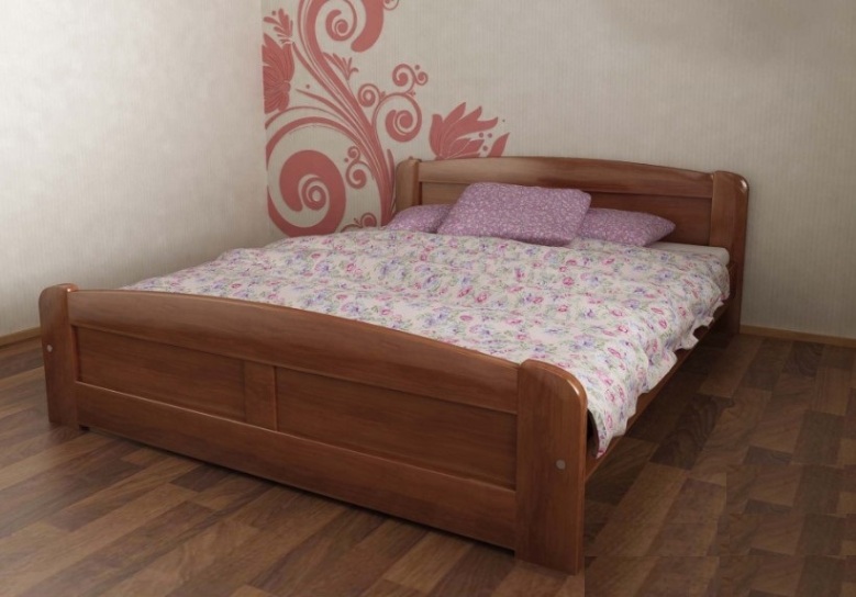 

Кровать Лира-3 Темп-Мебель Без ниши Ольха массив 140x190 см R0141-0414