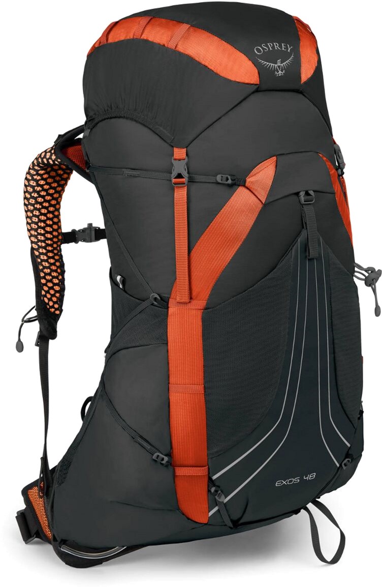 

Рюкзак Osprey Exos 48 Blaze Black SM (009.1740)