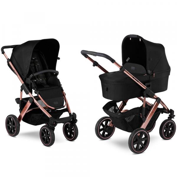 

Универсальная коляска 2 в 1 ABC Design Salsa 4 Air Diamond Collection Rose Gold (Черная) (1200228/2004)