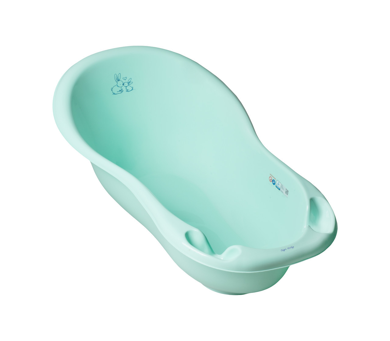 

Ванночка со сливом большая 102 см Кролики Бирюзовый