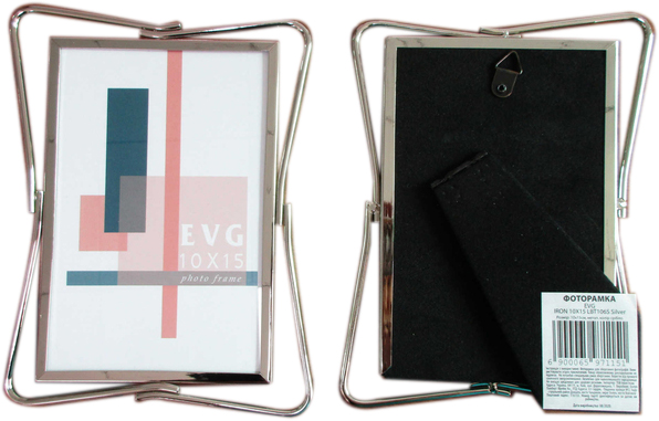 

Фоторамка EVG Iron Silver 10x15 Серебристая