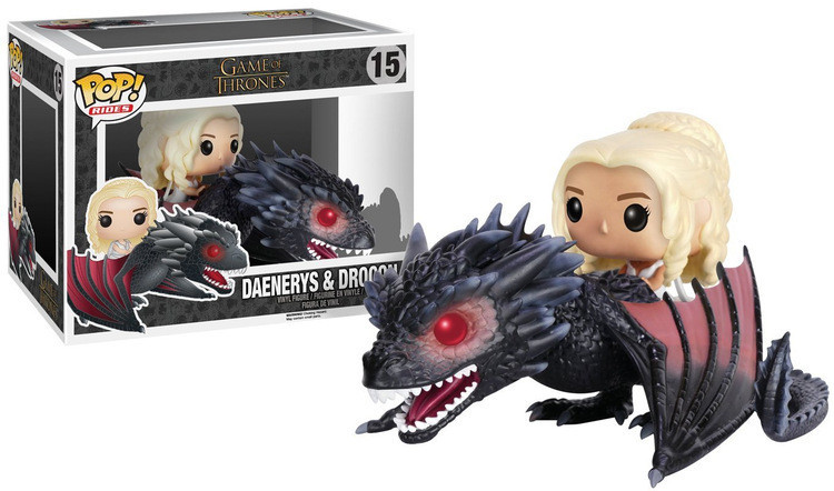 

Фигурка Funko Pop Фанко Поп Дейенерис Таргариен и огненный Дрогон Игра престолов Daenerys 15см GT DD 15