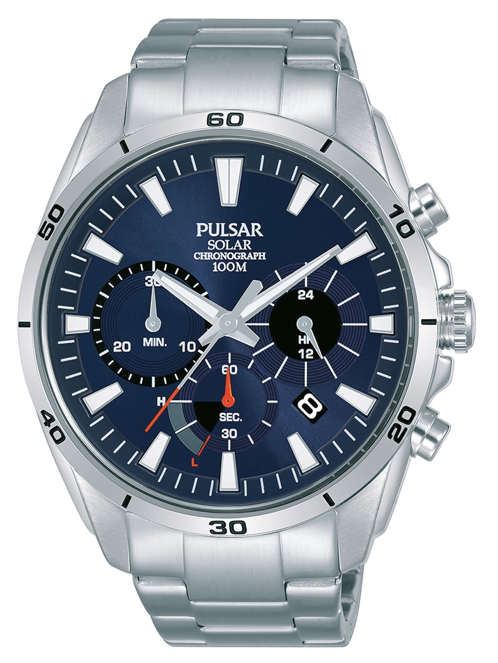 

Часы Pulsar PZ5057X1 Chrono Solar 44mm 10ATM