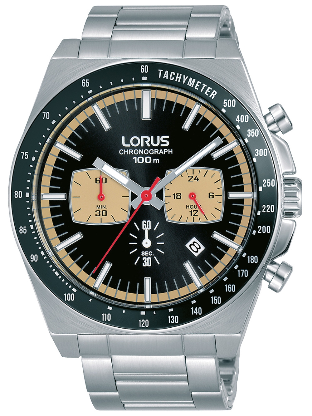 

Часы Lorus RT351GX9 Chronograph 44mm 10ATM