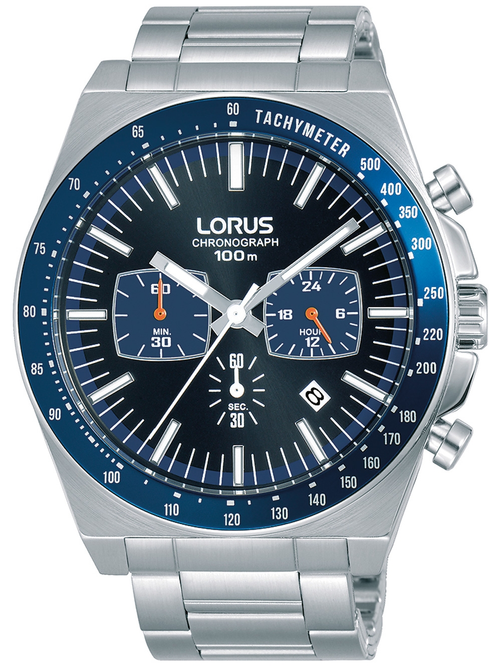 

Часы Lorus RT347GX9 Chronograph 44mm 10ATM