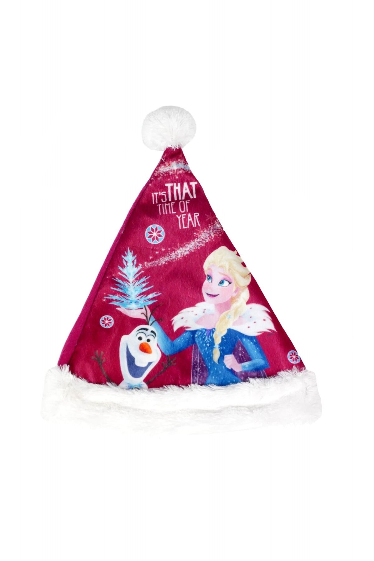 

Новогодняя шапка детская Frozen Disney one size розовый K23-110502