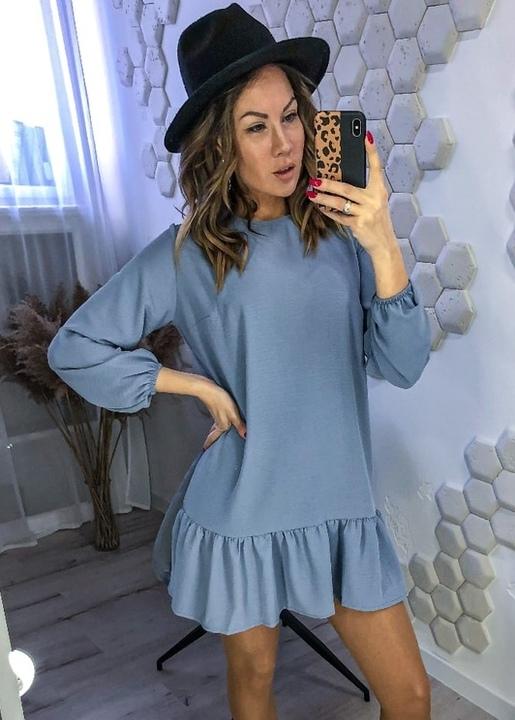 

Платье G&M k-66082 - Размер цвет голубой, Платье G&M k-66082 46-48 Размер цвет голубой