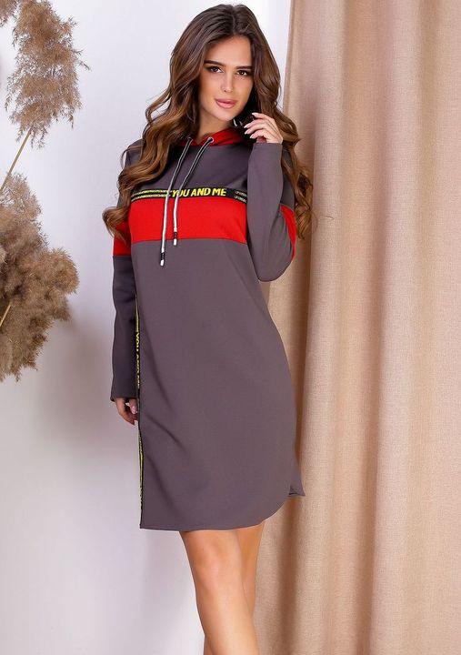 

Платье G&M k-66337 44-46 Размер цвет коричневый