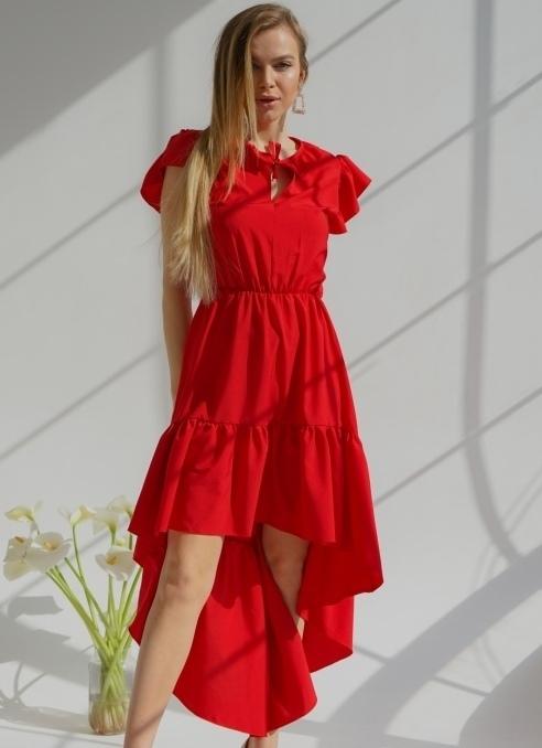 

Платье G&M k-66461 универсальный - Размер цвет красный, Платье G&M k-66461 универсальный 42-46 Размер цвет красный