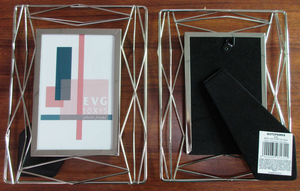 

Фоторамка EVG Iron Silver 10x15 Серебристая