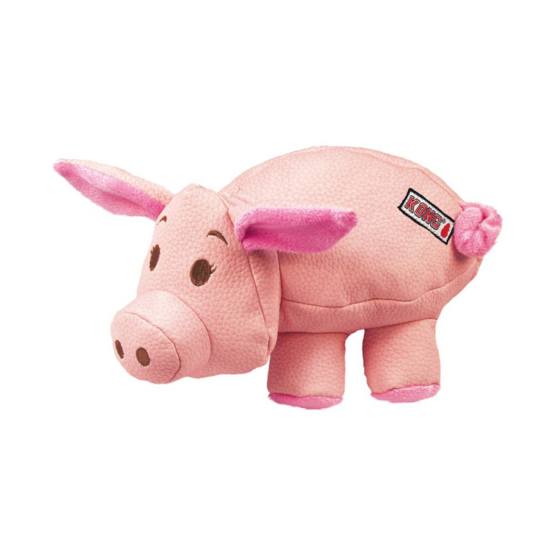 

KONG Phatz RPA33E Игрушка для собак "Свинка" S 15 см розовый