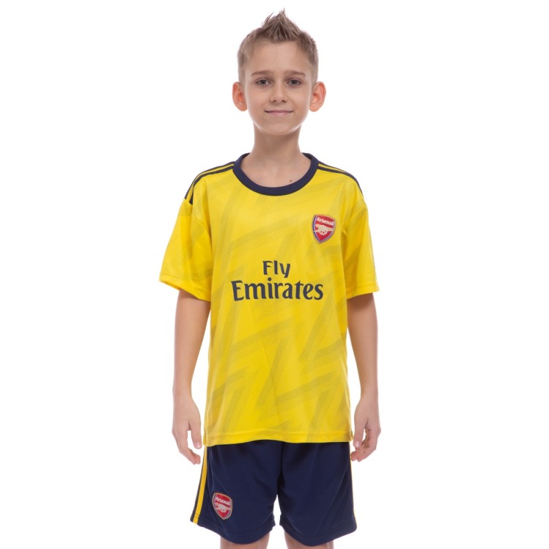 

Форма футбольная детская PlayGame Arsenal гостевая 2020 20-28/6-14 лет, код: CO-0983