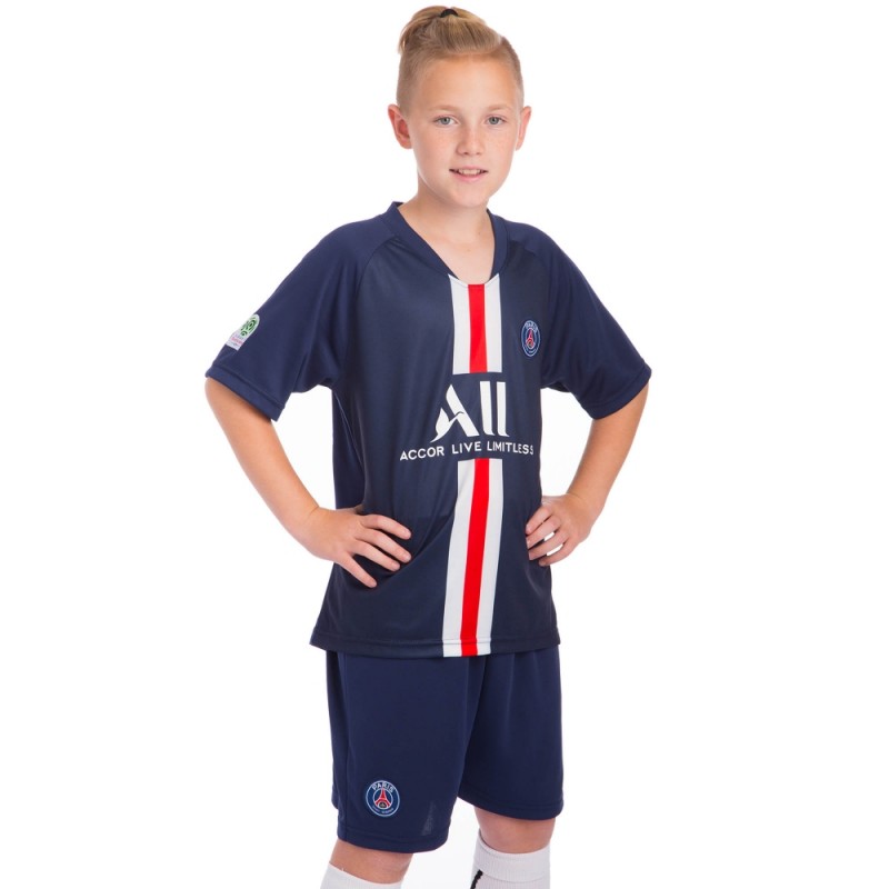 

Форма футбольная детская PlayGame PSG домашняя 2020 20-28/6-14 лет, код: CO-0960