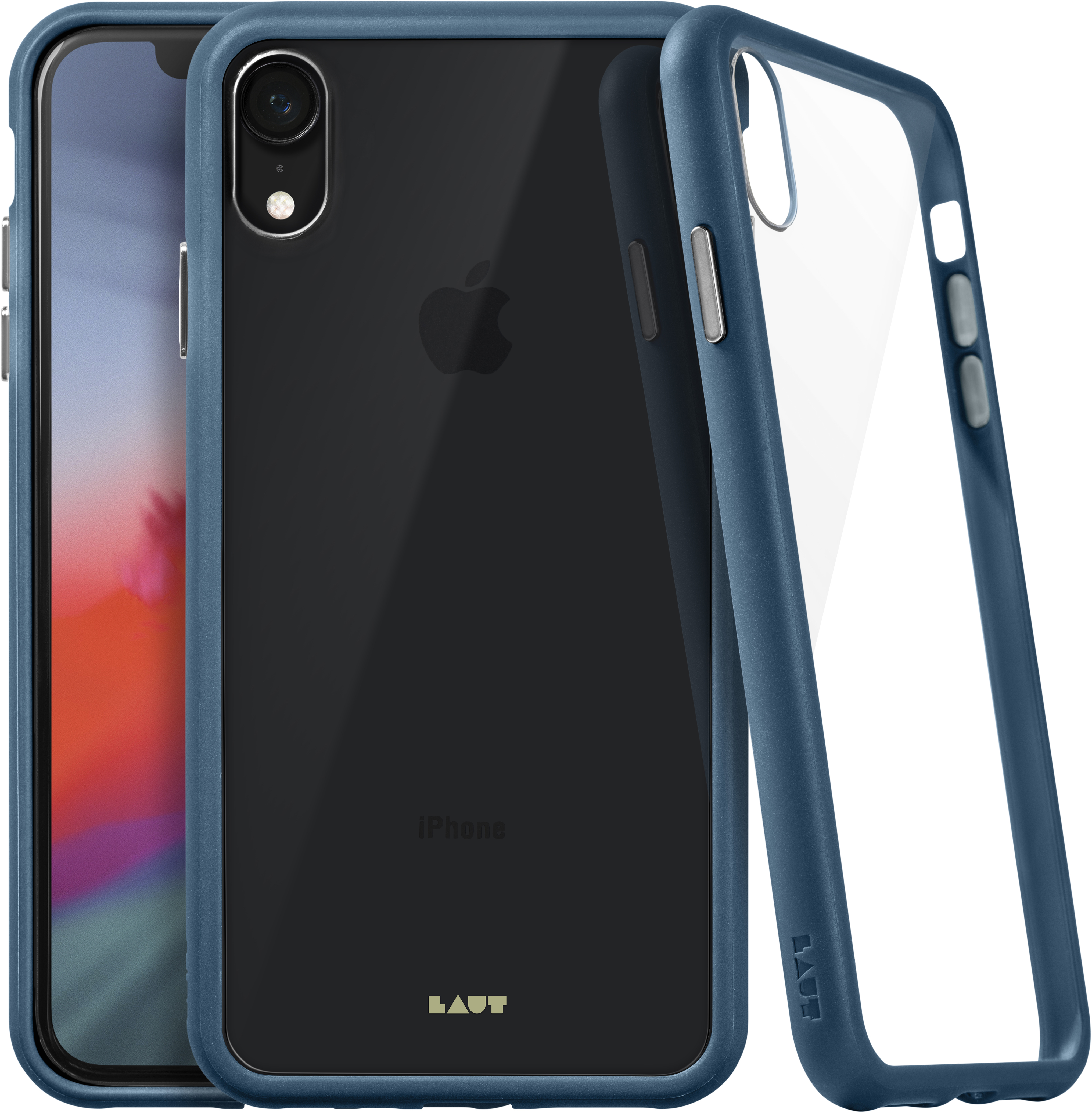 

Панель Laut Accents для Apple iPhone Xr Blue (LAUT_IP18-M_AC_BL)