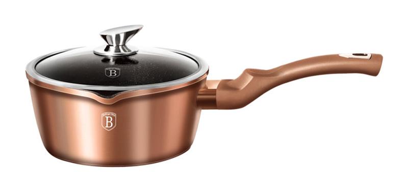 

Ковш Berlinger Haus Rose Gold 1.2л с крышкой, антипригарным покрытием