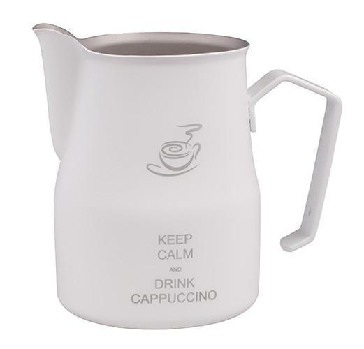 

Питчер Motta Europa ˝Keep calm and drink cappucino˝ 500 мл белый (8724/50)